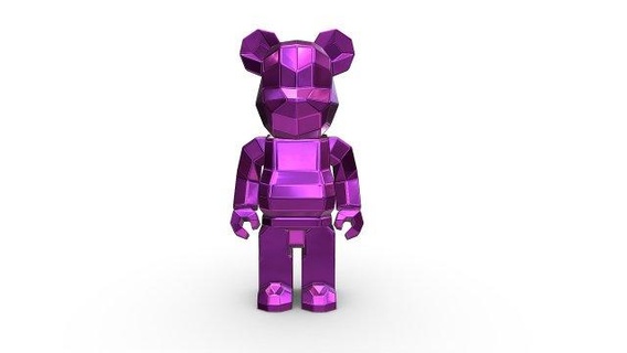 ayı tuğlası hayvanlar 3dprinted Sanat hediye Yazdır düşük poli 3dprint dekor iç tasarım minyatürler heykel oyuncak 3d print model - Mito3D
