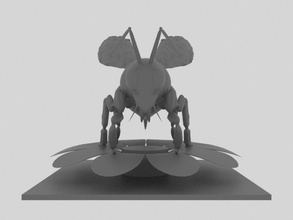 abelha 3d impressão modelo in animais 3dexport inseto animal 3dprinter 3dprinted 3dprinting 3dprint 3d print model - Mito3D