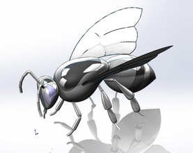 abeille libre 3d print model - Mito3D