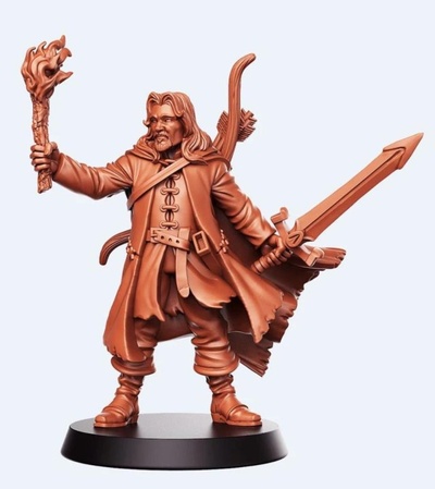 belevor humain ranger miniatures prêt to impression 3d modèle in sculpture 3dexport human rpg marteau guerre table top gaming miniature painting geek life fantasy dungeons and dragons amlund maegon wizard printed nerd hobby board game night critical role éclaireur collector wizards of the coast tabletop community roleplaying 3d print model - Mito3D