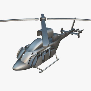 bell 429 globalranger - 3d printable model vehicle bell-429 bell-429-wlg bell-429wlg bell-global-ranger scale-model miniature wargaming 3d-printed o-scale helicopter aircraft 3d-printing 3d-print stl ready-to-print miniatures 3d print model - Mito3D