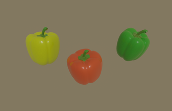 bell pepper 3d model in vegetable 3dexport food eat grow plant produce environment forest vegetation meal gourd fruit nature dinner juicy fall tree 3d print model - Mito3D