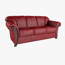 bella sofá dobrando cama 3d modelo in 3dexport couro 3d print model - Mito3D