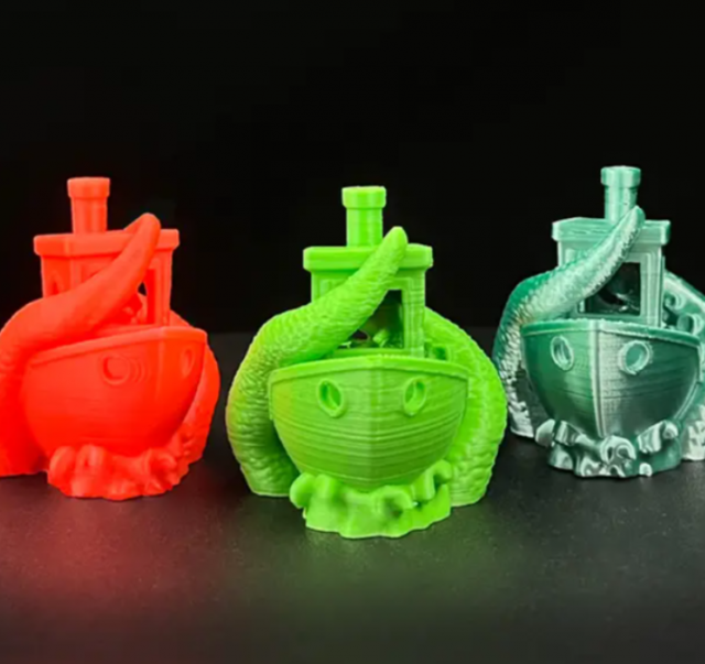 Benchy Tintenfisch frei 3D print model - Mito3D