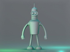 Bender Futurama Geek Spielzeug Sammlerstück Dekoration 3dprint Bildhauerei 3d print model - Mito3D