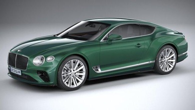 Bentley kontinental gt Geschwindigkeit 2022 2021 2023 2024 2025 Luxus Sport Coupe britisch England uk Wagen Innere königlich 3d print model - Mito3D
