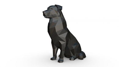 berger avustralya 3d yazdır model in hayvanlar 3dexport sanat hediye düşük poli 3dprint hayvan dekor heykelcik iç tasarım minyatürler heykel oyuncak karikatür kağıt işi japon katlama sanatı köpek 3d print model - Mito3D
