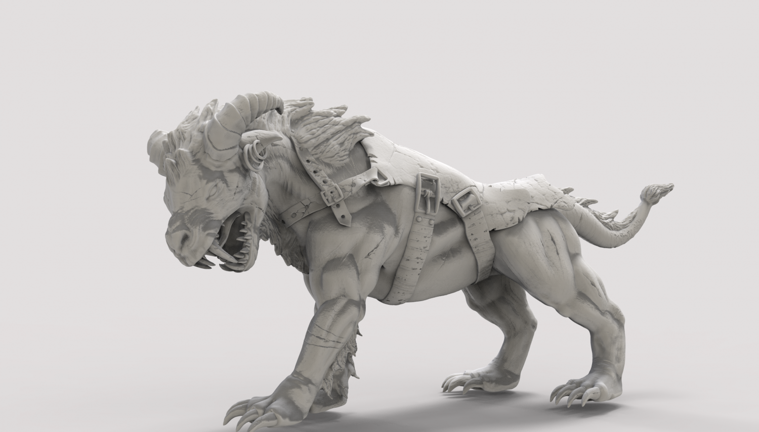 bestia felina free 3d print model in monsters & creatures 3dexport warhammer pinceleszbrush zbrush 3dart digitalart brushetzbrush brochaszbrush 3dmodelin printstl orcos 3dgratis stlgratis 3dfree descargarstl 3dsculpt digitalsculpting personajes3d character3d personaje modelado 3D print model - Mito3D