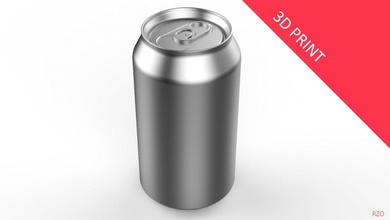 beverage can 350ml 3d print model in kitchen dining 3dexport cola aluminum recycling coke recycle pop decoration simulation graphic-design 3d-print 3d-printing package soda pepsi coca-cola drink 3d print model - Mito3D