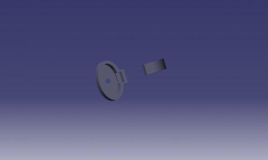 bic lighter clip free  office bic lighter clip  3d print model - Mito3D