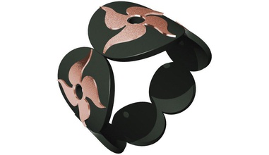 bicolor ring 3d print model in rings 3dexport 3d print model - Mito3D