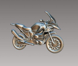 bicyclette 3d impression modèle in véhicule 3dexport imprimable moto 3d print model - Mito3D