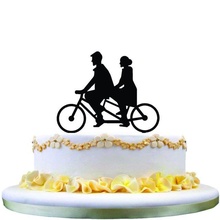 bisiklet düğün kek topper 3d print model - Mito3D