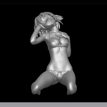 bikini anime giocattolo ragazza donna spiaggia 3d print model - Mito3D