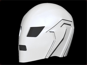 sci fi biomecánica dj casco 3d impresión modelo in juego accesorios 3dexport máscara airsoft cosplay guerrero música festival invasor armadura juguete caballero 3d print model - Mito3D