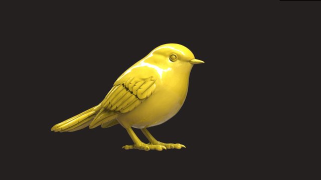 kuş heykel kiraz kuşu baştankara şakrak kuyruksallayan serçe kale karga Jay Yazdır 3D print model - Mito3D