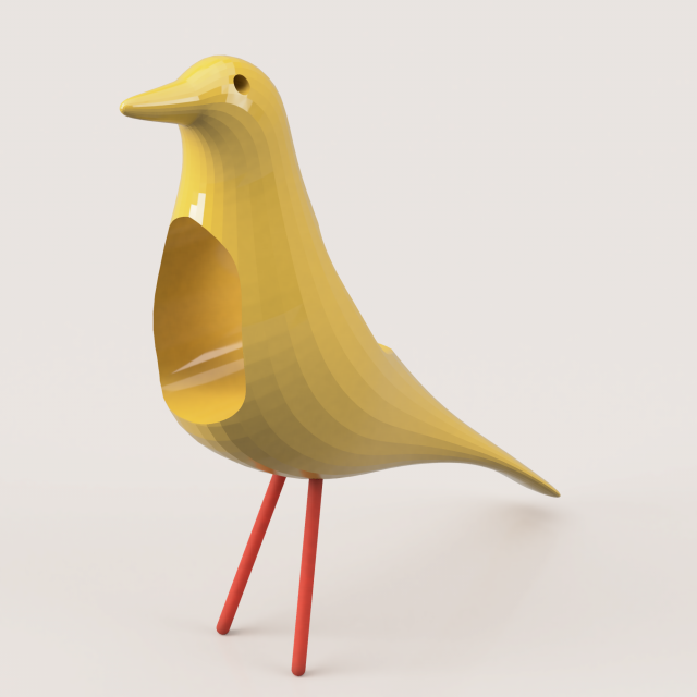 bird feeder free outdoor items 3D print model - Mito3D
