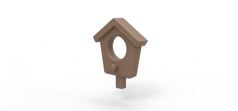 birdhouse cock ring 3d print model in toys 3dexport cockring adult toy printable 3d print model - Mito3D