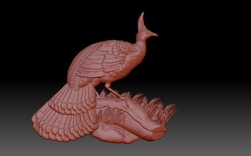 birds 3d print model in 3dexport bird animals relief bas-relief cnc nature decorativepanel decor 3d print model - Mito3D