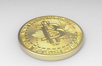 bitcoin 3d drucken modell münzen abzeichen 3dexport krypto crypto coin geld 3d print model - Mito3D