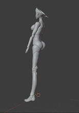 bjd ball jointed bambola 3d stampa modello in donna 3dexport 3d print model - Mito3D
