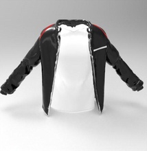 preto jaqueta 3d modelo in roupas 3dexport pano personagem humano corpo mobília veículo espada carro estilizado comida animal árvore casaco camisa 3d print model - Mito3D