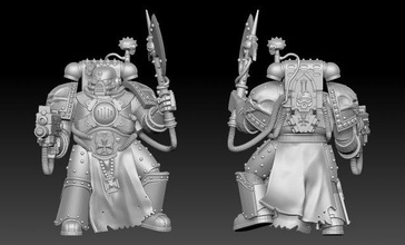 siyah tapınakçılar kale muhafızı 3d yazdır model in figürinler 3dexport 3dmodel 3dprinting wh40k warhammer kastilya 3d print model - Mito3D