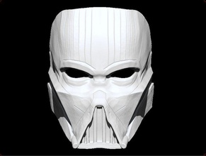 noir vader Douane concept masque airsoft cosplay 3dshophelmet 3d print model - Mito3D