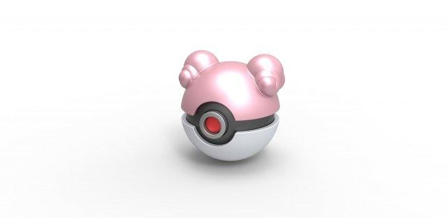 blissey orb concept container toy print printable 3d print model - Mito3D