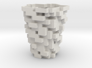 block vase 3d drucken modell dekor 3dexport vaso blumenvase 3d print model - Mito3D