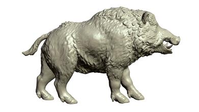 boar figurine boar hog pig snout wild beast