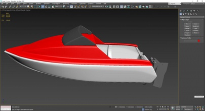 boat 3d print model in 3dexport 3d print model - Mito3D