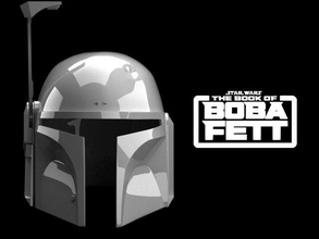 boba fett helmet book star wars cosplay 3d print model - Mito3D