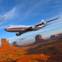 boeing 747 400 3d modell kommerziell 3dexport flugzeug jet verkehrsflugzeug zivilist flug fahrzeug transport 3d print model - Mito3D