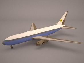 boeing 767-8i lufthansa 3d model in commercial 3dexport jumbo jet 767 b767-8i b767-8 intercontinental aircraft airplane travel airliner 3d print model - Mito3D