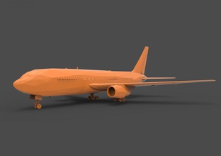 boeing 767 3d yazdır model in araç 3dexport 737 400 iç kokpit genel havayolu uçak jet hava yolcu uçağı kargo iş ticari jetliner vray 3d print model - Mito3D
