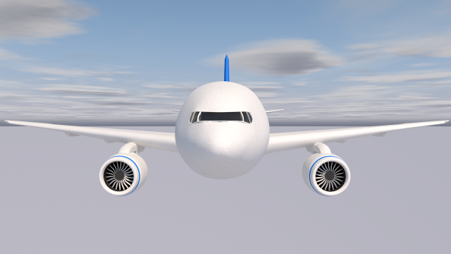 boeing 777 3d modèle in commercial 3dexport 3D print model - Mito3D