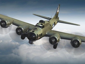 boeing b17 super fortress bomber 3d model in 3dexport classic vintage antique retro usa army military old wwii ww2 plane airplane superfortress airforce b-17 fortess 3d print model - Mito3D