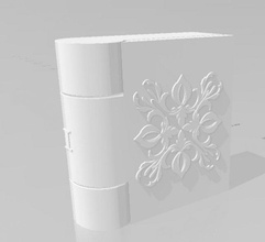 buch of geheimnisse 3d drucken modell 3dexport box jahrgang lager 3d print model - Mito3D