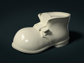 boot shoe shoes foot leg fashion footwear 3d print model - Mito3D