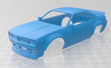 boss s14 printable body car 3d print model in automotive 3dexport slot scalextric amiya rc miniz hobby micro 3d print model - Mito3D