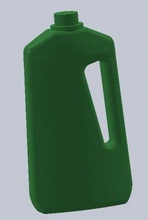 bottle bleach bottle bleach iges 3d print model - Mito3D