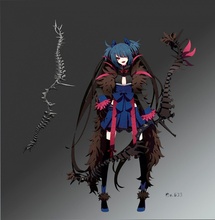 bow weapon besta humanizando Pokémon personagem Hydreigon cosplay traje arco arma seta anime acessórios Juego nios baixar 3d print model - Mito3D