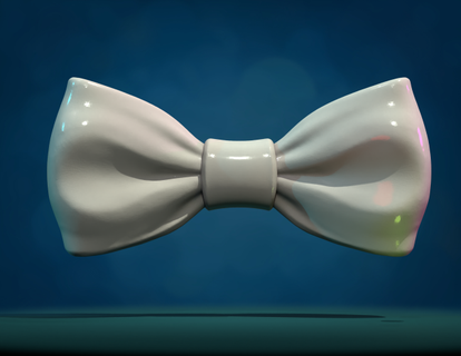 arco gravata arte fera moda masculino homem suíte 3d print model - Mito3D