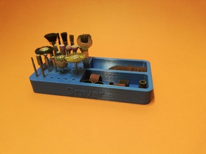 caja perforar boquillas gratis 3d impresión modelo in 3dexport bricolaje diy grabadora madera 3d print model - Mito3D