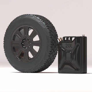brabus 800 adventure xlp wheel canister automotive rim disc diy 3dprint hobby scalemodel diorama diecast tuning rc hotwheels tamiya tyre 3d print model - Mito3D