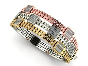 bracelet 3d impression modèle in bracelets 3dexport 3d print model - Mito3D