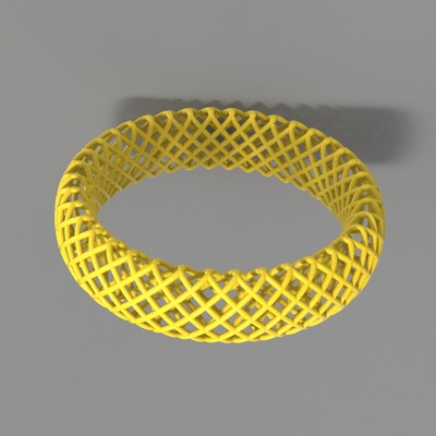 pulsera 3d impresión modelo in esposas 3dexport brazalete joyería joya banda brazaletes 3d print model - Mito3D