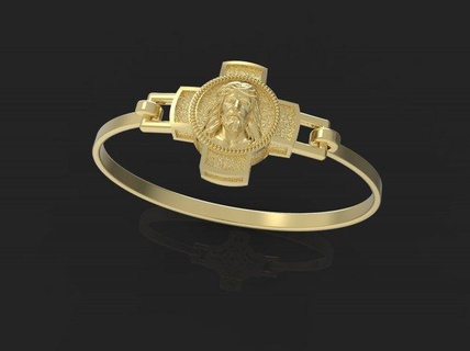 bilezik çapraz n 16 bilezikler takı lüks sterlin gümüş altın yüzük mücevher nişan elmas düğün moda güzellik Solitaire Yazdır kolye yüzükler 3d print model - Mito3D