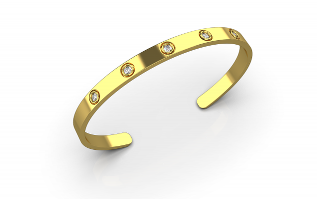 bilezik aşk 3d yazdır model in bilezikler 3dexport güzel altın gümüş yazdırılabilir platin kolye mücevher düğün nişan takı aşkı vintag kopya marka elmas 3d print model - Mito3D